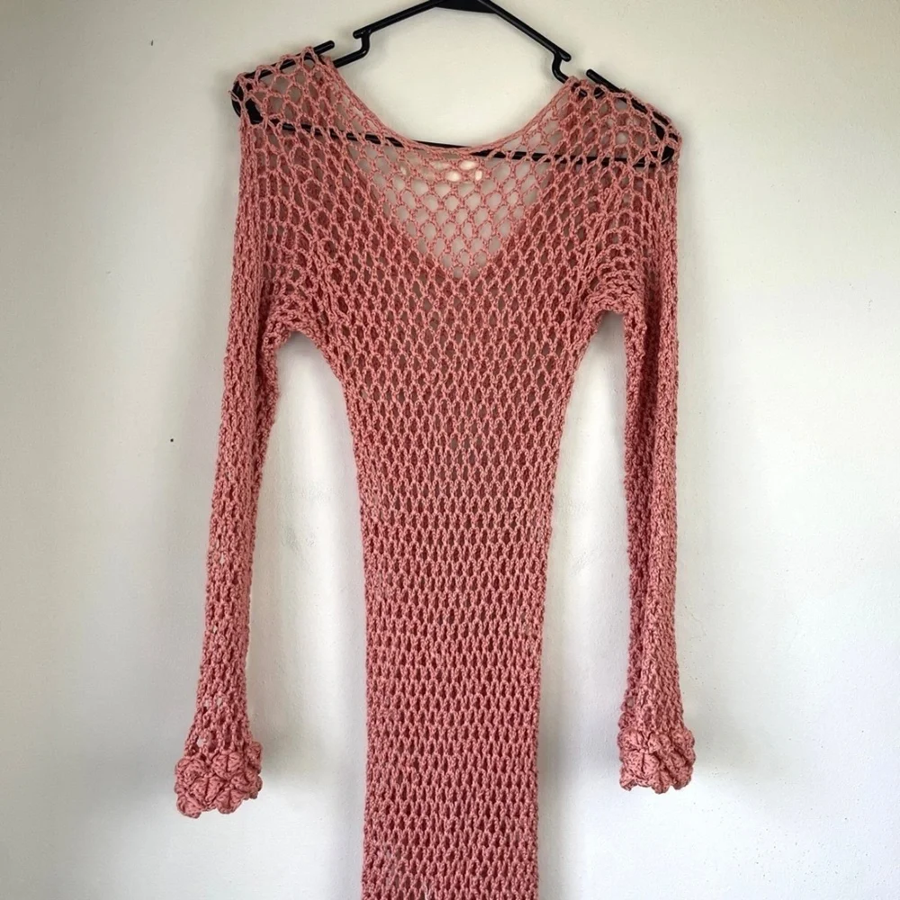 AYNI‎ IMAC Crochet Knit Maxi Dress